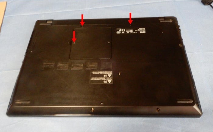東芝dynabook T75 Tbd のハイブリッドhddをssdに換装する パソコンりかばり堂本舗