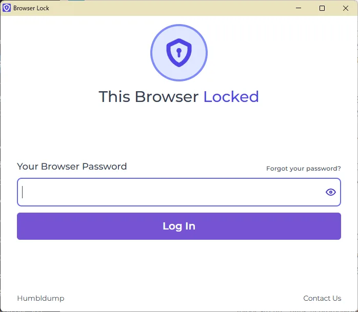 次回からプロファイルにロックがかかっています。